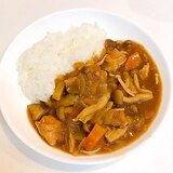 ささみときのこのヘルシーチキンカレー